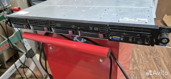 Сервер hp proliant dl360 g7 96gb ram