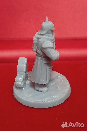 Dnd Миниатюра ветерана из Корпуса Смерти Крига из