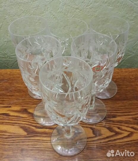 Фужеры хрусталь СССР кубки