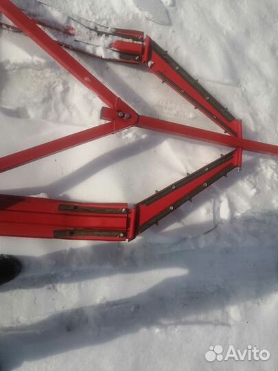 Сани для снегохода лесовозные