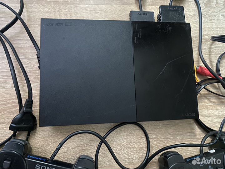 Sony PS2 полный комплект + игры