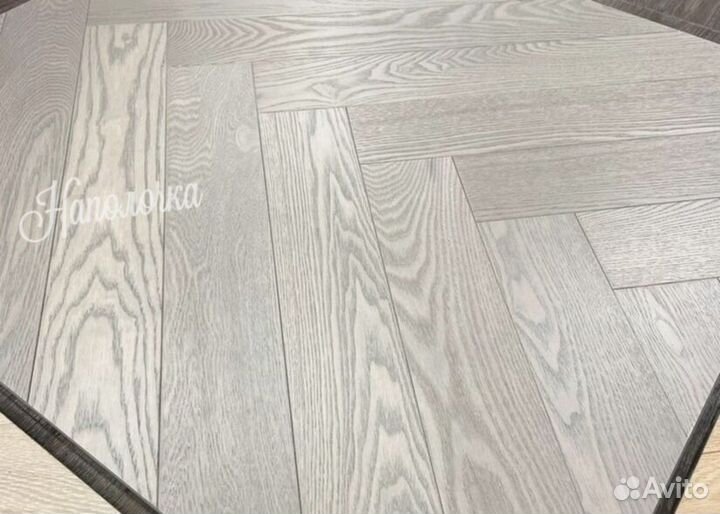 Инженерная доска елочкой