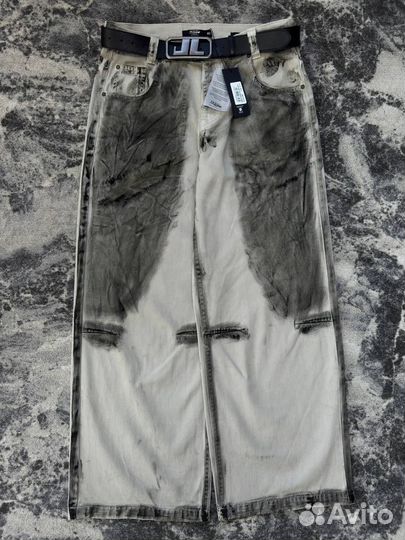 Новые Jaded London+Ремень Широкие Джинсы