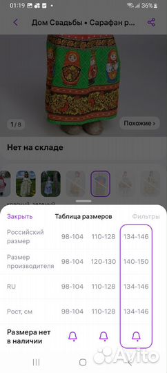 Русский народный сарафан