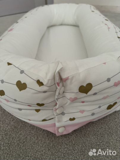 Dr. Hygge Кокон-гнёздышко для сна малыша Сердца