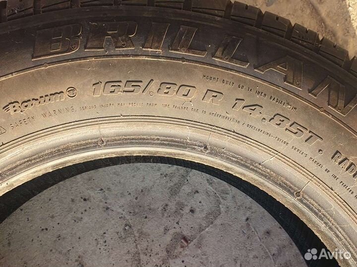 Barum Brillantis 165/80 R14 85T
