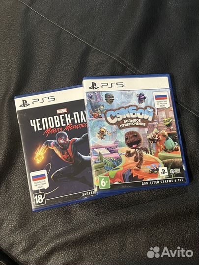 Человек Паук Майлз Моралес PS5 диск