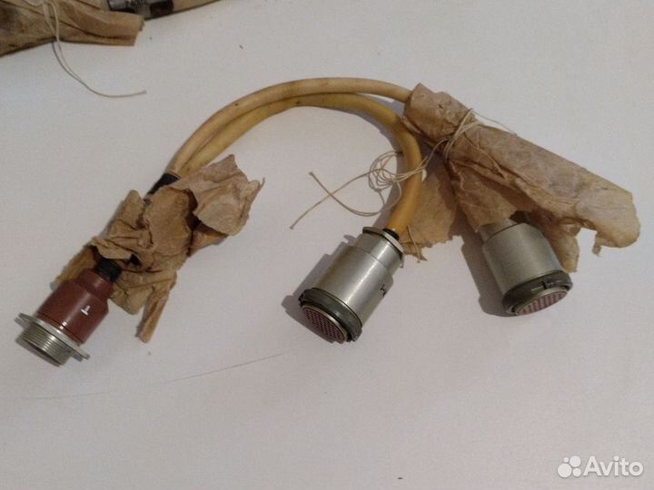 Разъемы СССР с кабелем