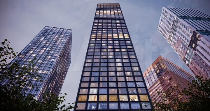 1-к. квартира, 38,4 м², 35/54 эт.