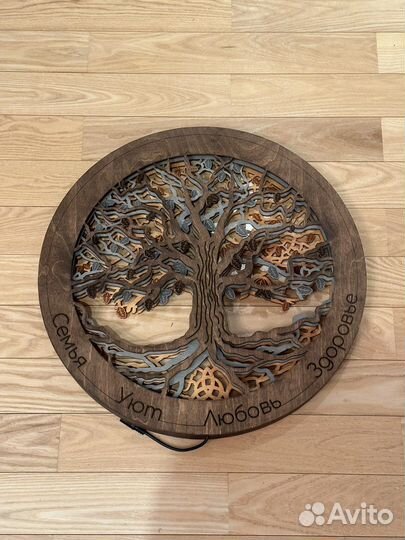 Новое световое панно - ночник Дерево жизни