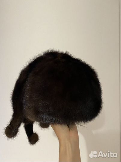 Шапка норковая новая женская