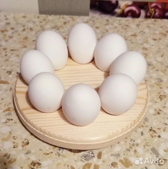 Подставка для пасхальных яичек с можжевельником