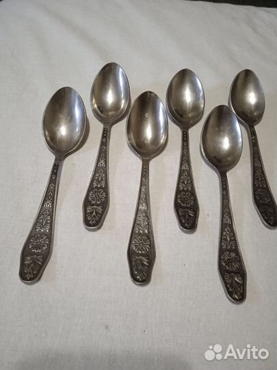 Чайные ложки СССР нержавейка