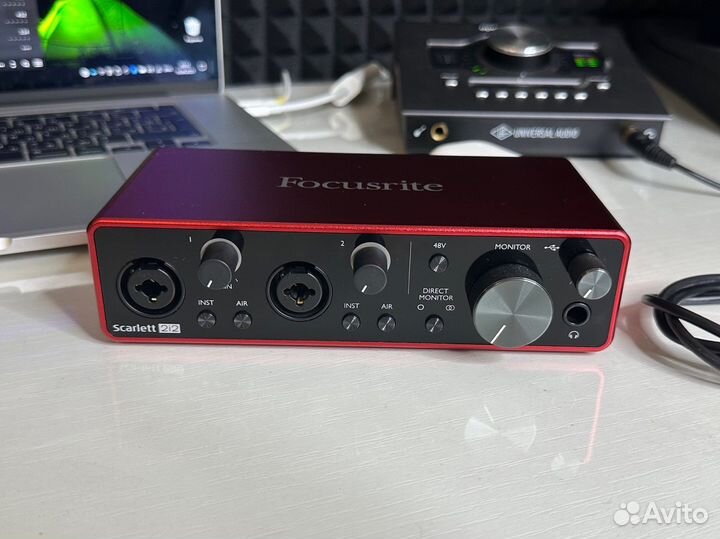 Звуковая карта focusrite scarlett 2i2 3rd gen