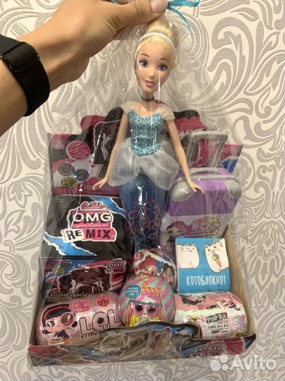 Подарочный набор лол + кукла