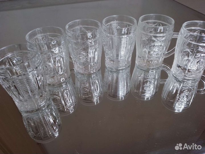 Хрустальные бокалы СССР