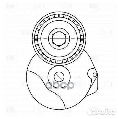 Ролик привод. ремня для а/м BMW X5 E70 (06) 3