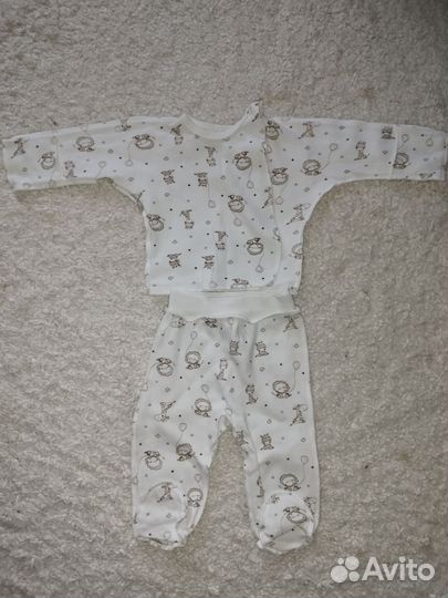 Одежда для новорожденных пакетом