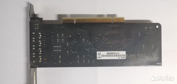 Asus Xonar DG. Звуковая карта