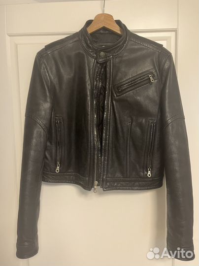 Винтажная кожаная куртка Harley Davidson