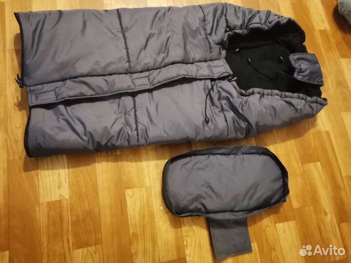 Зимний конверт в коляску до 3 лет