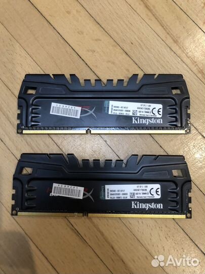 Оперативная память HyperX Beast 8 гб DDR 3