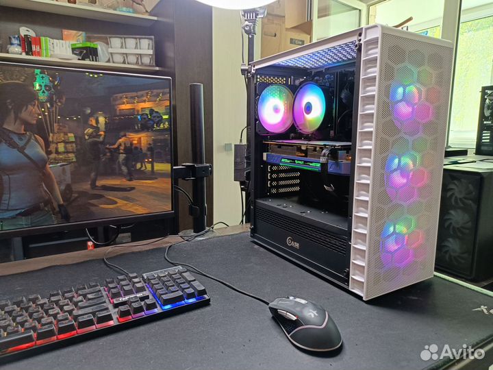 Игровой комп на Intel 12100F+ GTX1070 8Gb