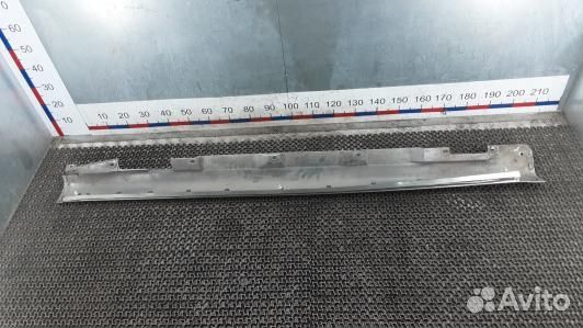 Накладка на порог toyota corolla verso 2 (GBR15GZ0