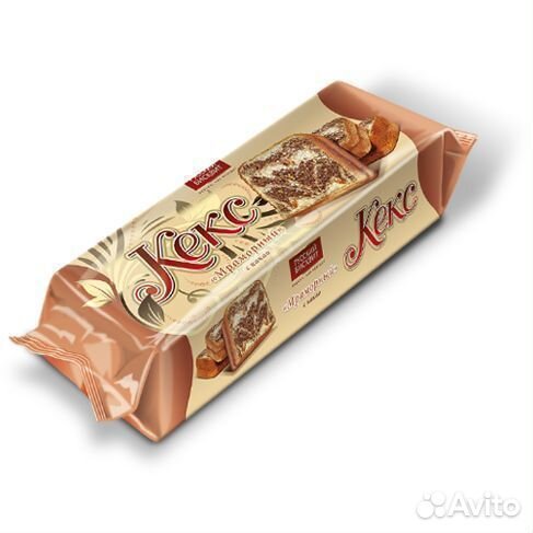 Опт - Кекс Русский Бисквит Мраморный с Какао 225г