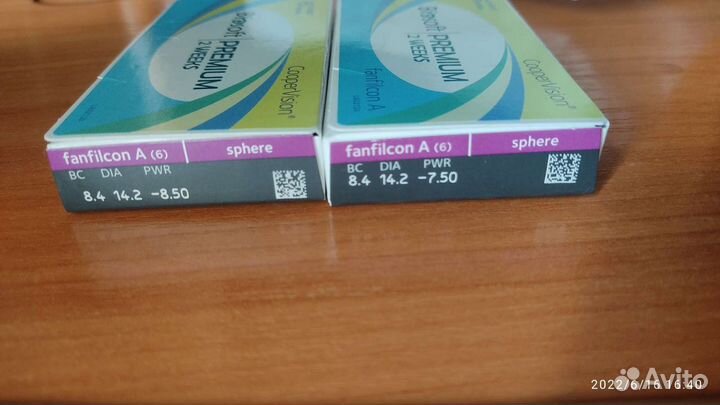 Линзы контактные Cooper Vision Biosoft Premium