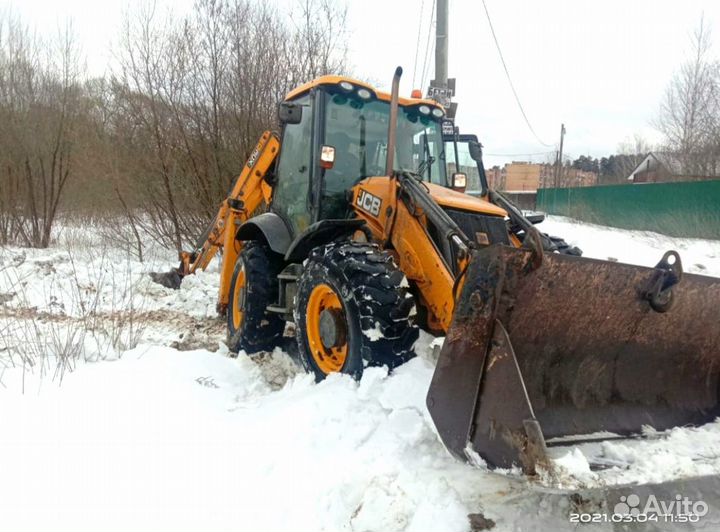 Аренда экскаватор погрузчик JCB гусеничный