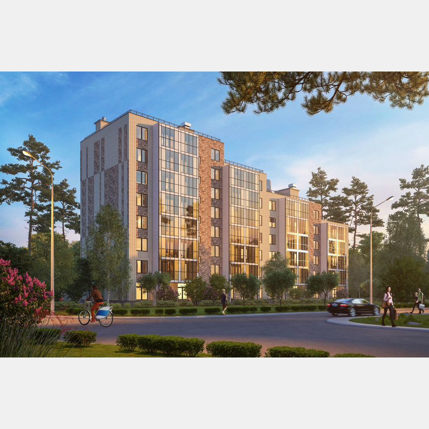 3-к. квартира, 88,1 м², 4/8 эт.