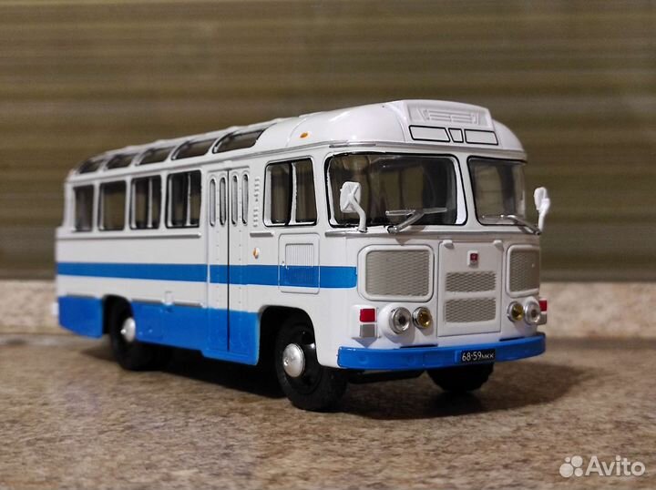 Модель автобуса паз-672М Модимио 1:43