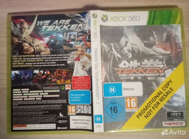 Игра Tekken Tag Tournament 2. promo Copy Xbox360