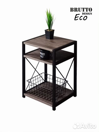 Тумбочка прикроватная Лофт