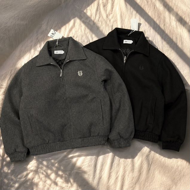 Куртка Zara x Suvene old money(Укороченное пальто