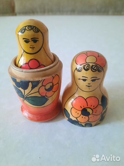 Матрешки деревянные СССР