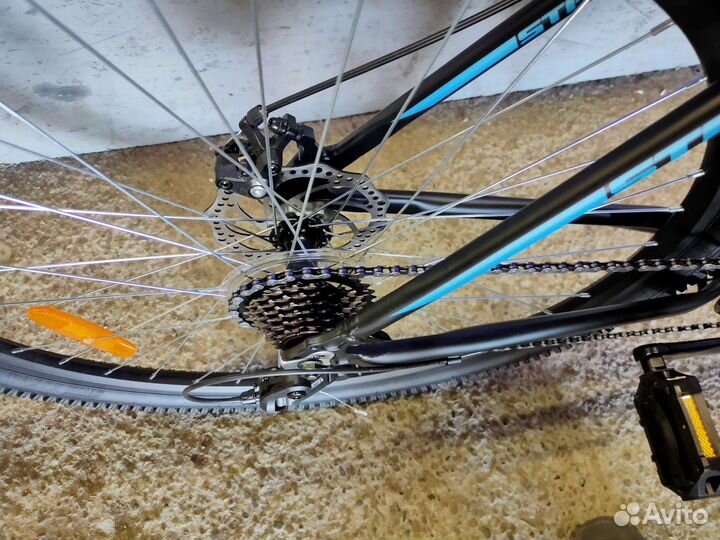 Stark'22 Respect 29.1 D Microshift черный/синий 18