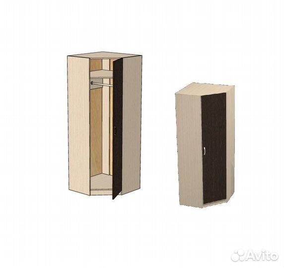 Шкаф угловой