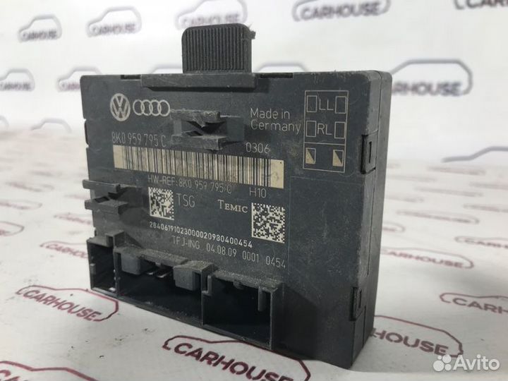 Блок управления дверьми задний левый Audi A6 C6