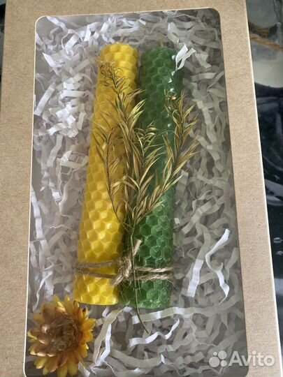 Свечи из вощины