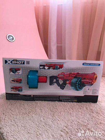 Новый Игрушечное оружие Zuru X-Shot Max