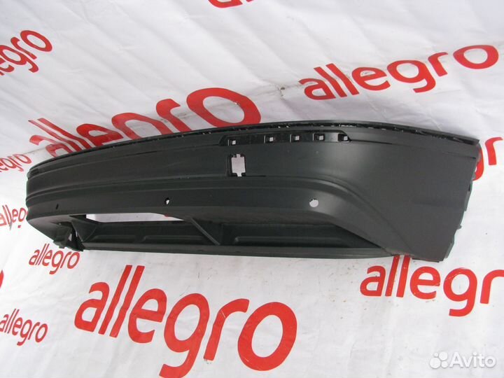 VW Tiguan 2 спойлер юбка заднего бампера 2016+