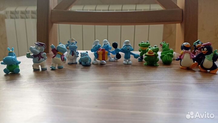 Игрушки из киндера 90х