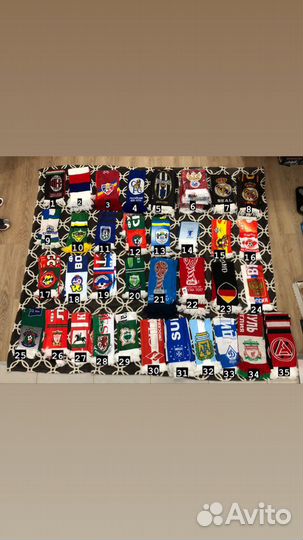 Футбольные шарфы