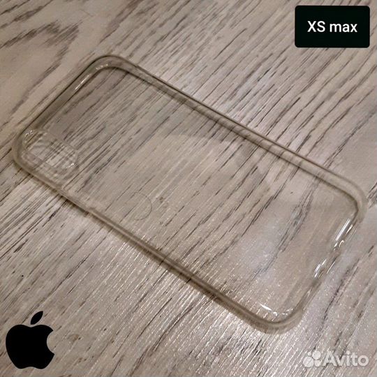 Силиконовый чехол на iPhone XS max