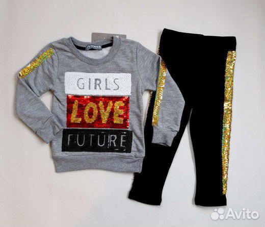 Костюм на девочку 86-110 см