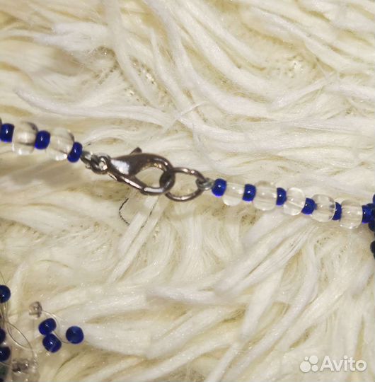 Колье воздушное из бисера