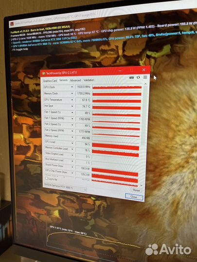 Видеокарта rtx 3060ti 8g. Гарантия