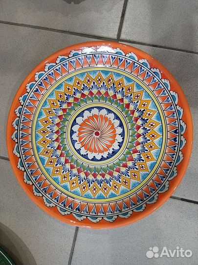 Узбекский ляган / блюдо под шашлык